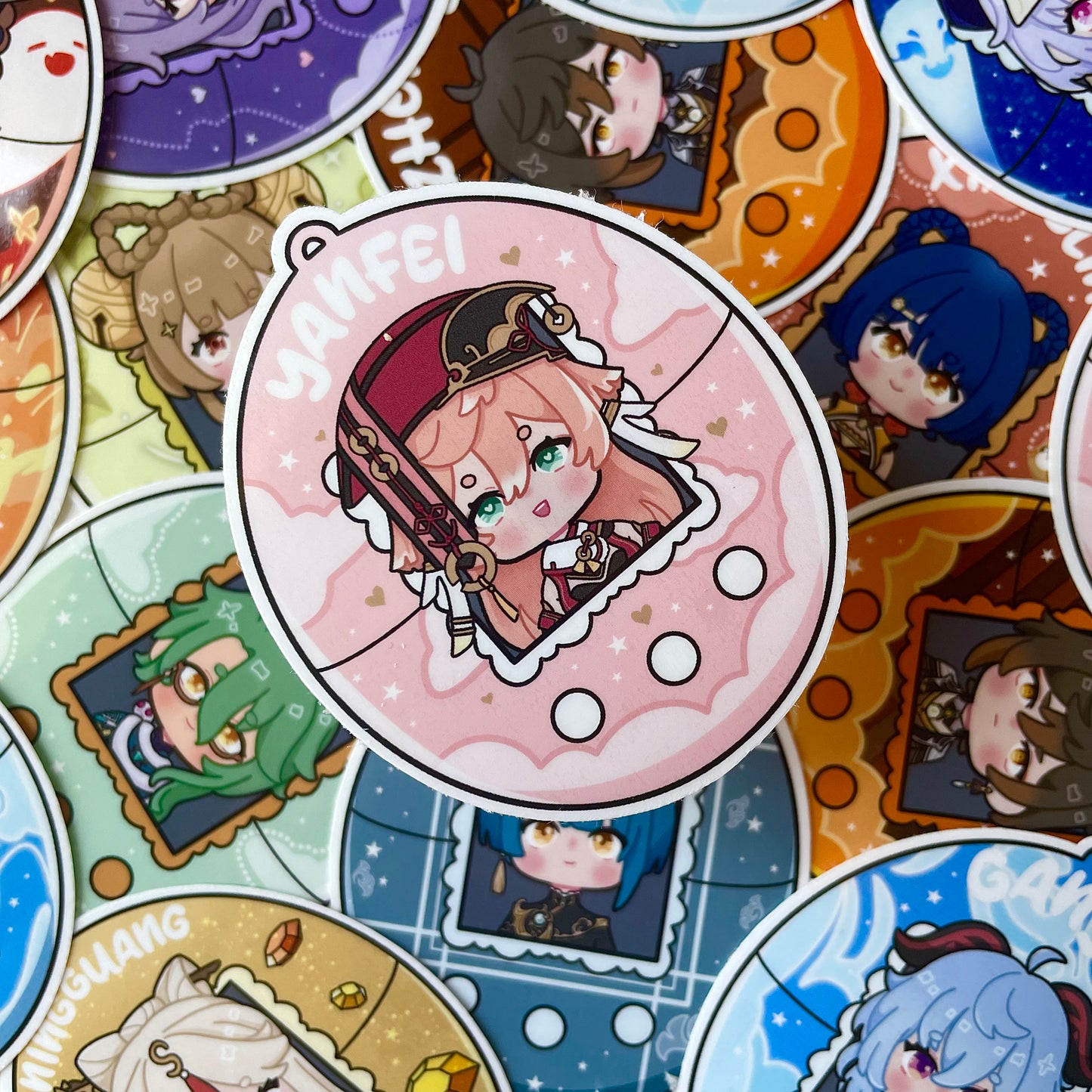 Liyue Tamagotchi Stickers