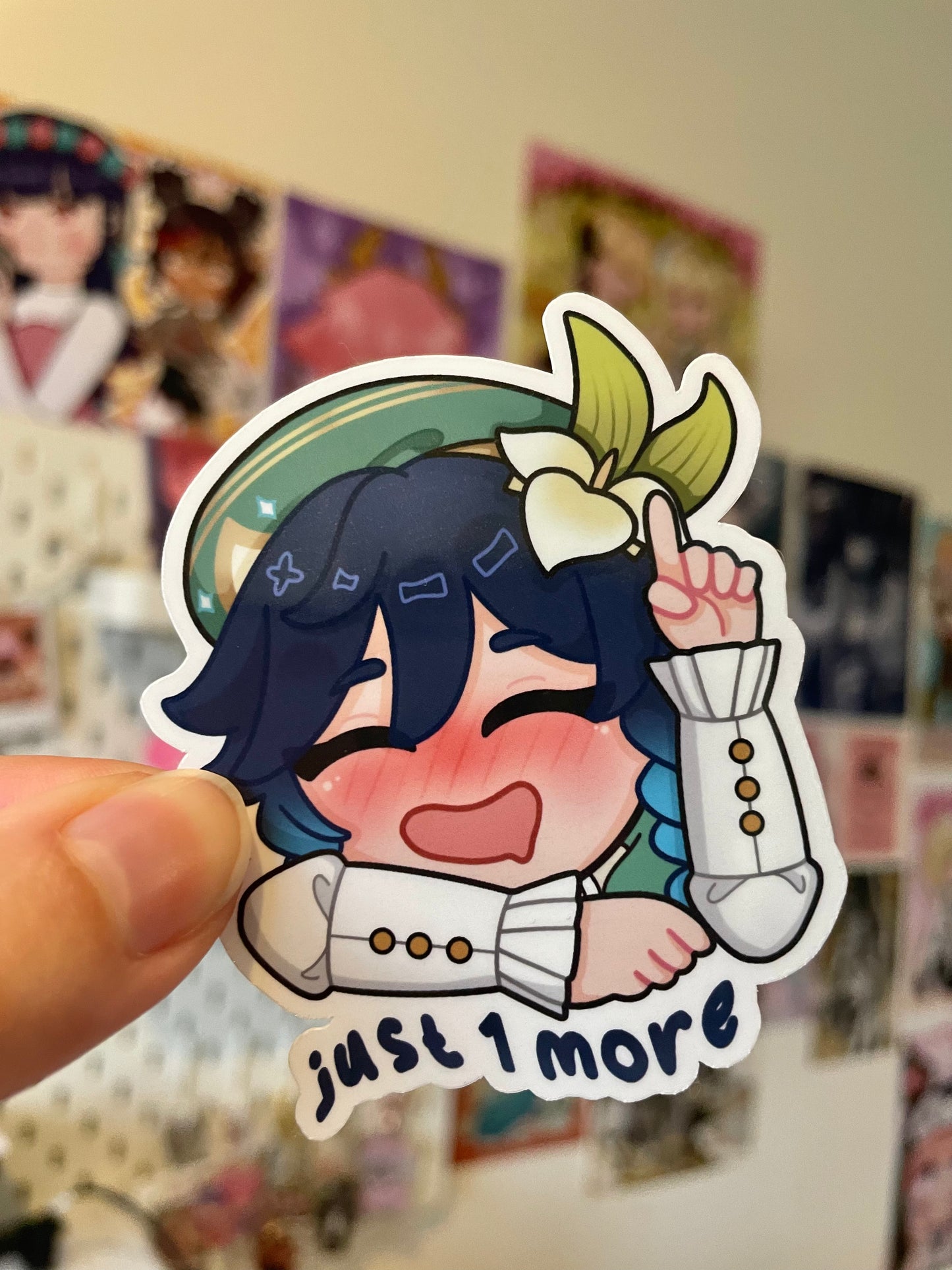 Venti “Just One More”  Vinyl Sticker