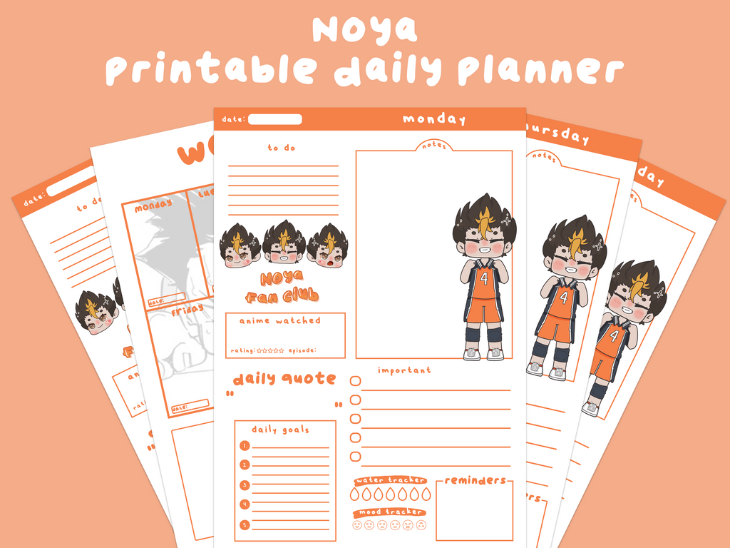 Noya Printable Planner